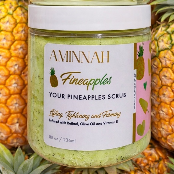 *BUY NOW* AMINNAH Fineapples Boob Scrub and Butter Duo - Picture 3 of 3